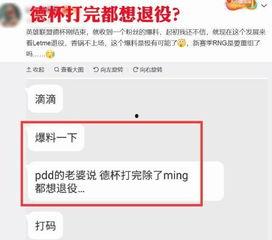 圈内爆料德杯rng,RNG战队神秘动向，圈内爆料揭秘